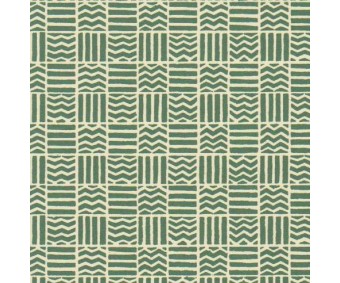 Dekoratiivpaber Carta Varese 50x70 cm - ruut/triip roheline